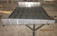 机床立柱钢板防护罩